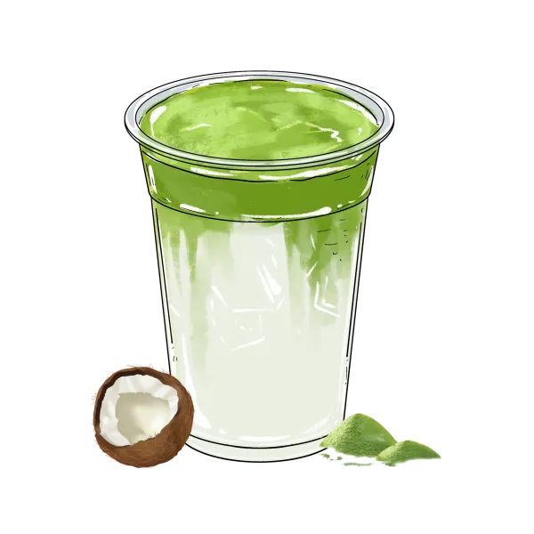 Matcha con Coco